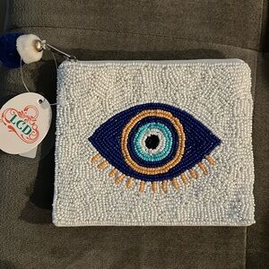 LC Designs Hamsa coin purse